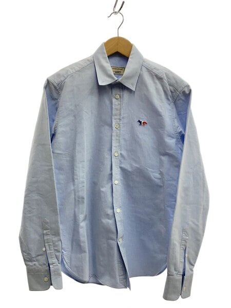 MAISON KITSUNE(メゾンキツネ) / 長袖シャツ/38/コットン/BLU | 古着の 