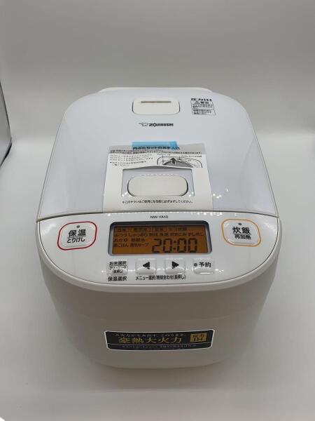 新品未使用】象印 圧力IH炊飯ジャー 極め炊き NW-YA10-WA ぬるく