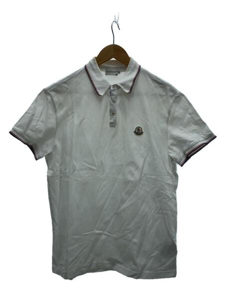 モンクレール ポロシャツ XL MONCLER モンクレール ロゴワッペン 袖