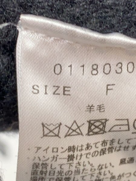 PERVERZE(パーバーズ) / ニット・セーター(厚手)/FREE/ウール/BLK/無地