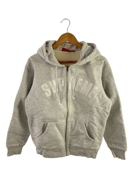 Supreme(シュプリーム) / ジップパーカー/M/コットン/WHT/無地 