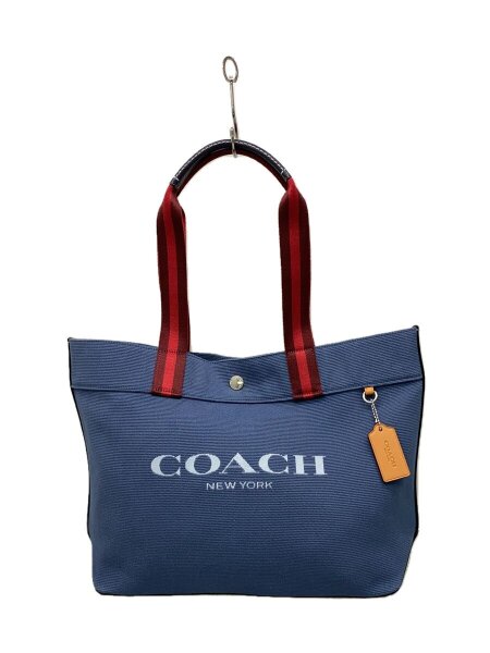 【新品未使用】COACHトートバッグ COACH(コーチ) / トートバッグ/キャンバス/BLU/無地/E2357