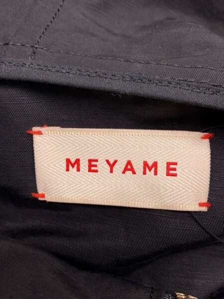 MEYAME(メヤメ) / ジャケット/アノラック/FREE/リネン/BLK/無地/MEY 