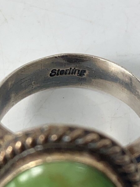 インディアンジュエリー　20号　ナバホ　シルバー NAVAJO([インディアンジュエリー]ナバホ) / リング/SILVER/20号/カラー