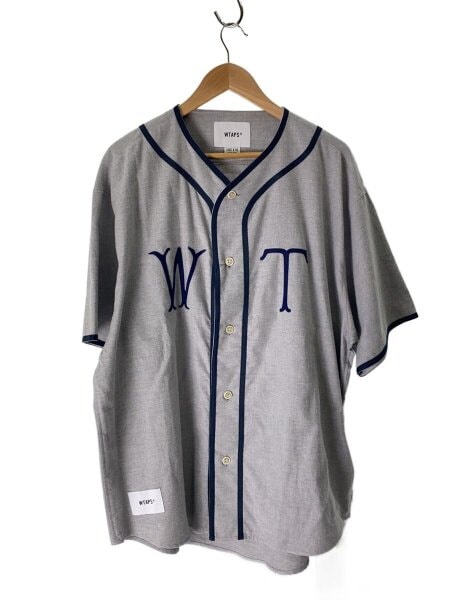 WTAPS(ダブルタップス) / 半袖シャツ/--/コットン/GRY/251TQDT-SHM09