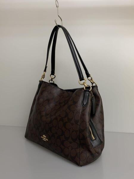 COACH(コーチ) / ハンドバッグ/PVC/BRW/総柄/F80298// | 中古品の販売