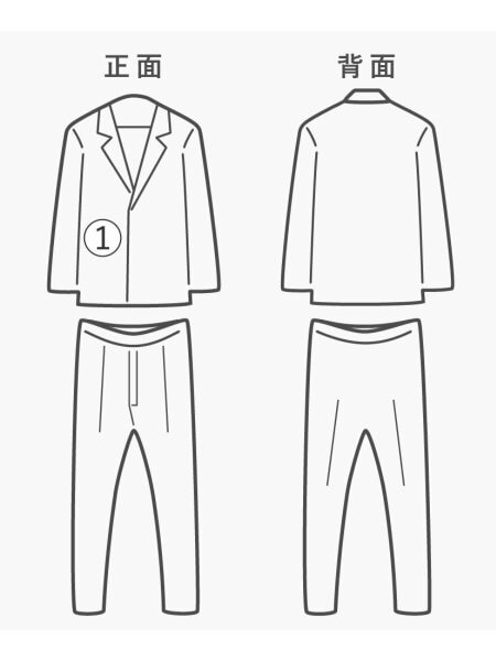 FR2 セットアップL ポリエステルBLK FRT002