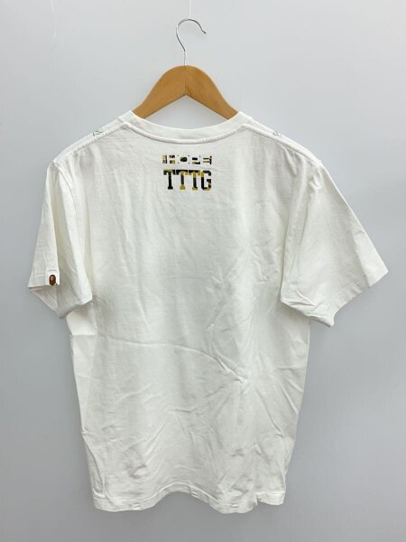 A BATHING APE(アベイシングエイプ) / Tシャツ/M/コットン/WHT