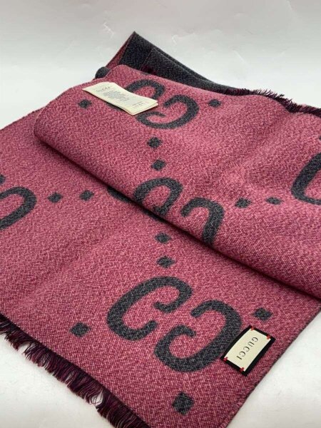 GUCCI(グッチ) / マフラー/ウール/GRY/総柄/レディース/558007 3G636
