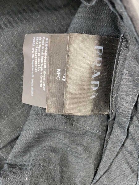 PRADA(プラダ) / スラックスパンツ/48/コットン/BLK/無地/DNA995 S231