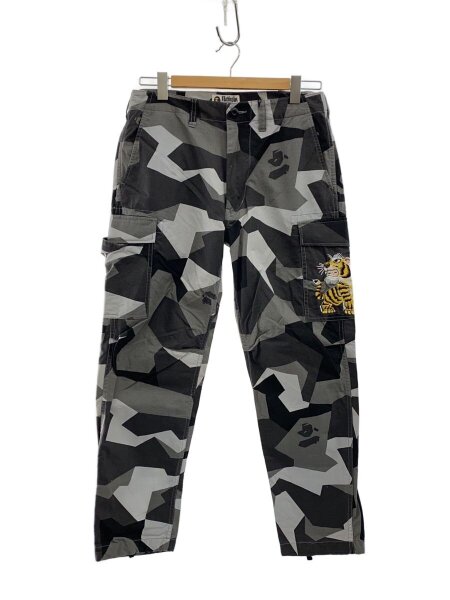 A BATHING APE(アベイシングエイプ) / カーゴパンツ/M/コットン/GRY 