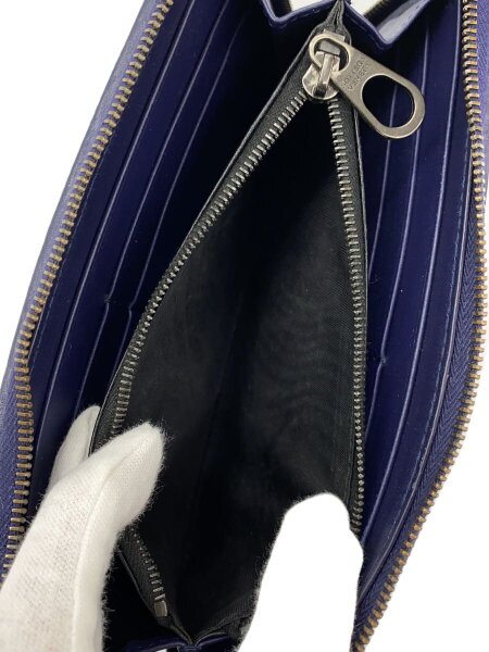 BOTTEGA VENETA(ボッテガヴェネタ) / 長財布/レザー/ネイビー/イントレ 