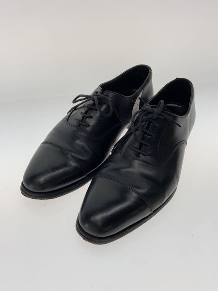 Crockett & Jones 黒 レザー ドレスシューズ