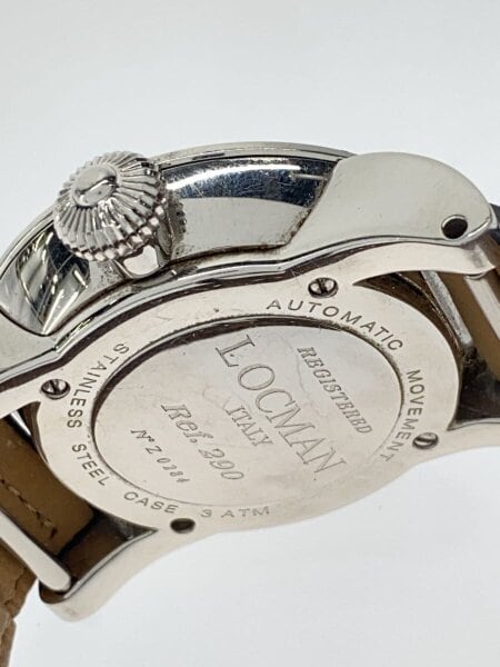 LOCMAN ロックマン Ref290 自動巻 腕時計 ベルト新品 箱、説明書付 LOCMAN ロックマン Ref290 自動巻 腕時計 ベルト新品 箱、説明