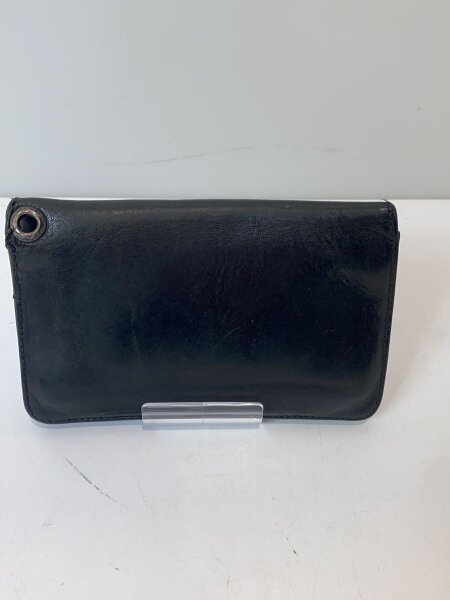CHROME HEARTS(クロムハーツ) / 1ZIPWALLET/状態考慮/レザー/BLK/無地 
