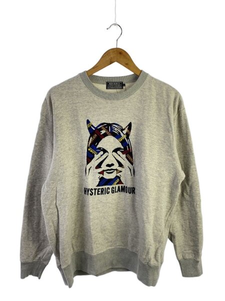 HYSTERIC GLAMOUR(ヒステリックグラマー) / スウェット/L/コットン/GRY 