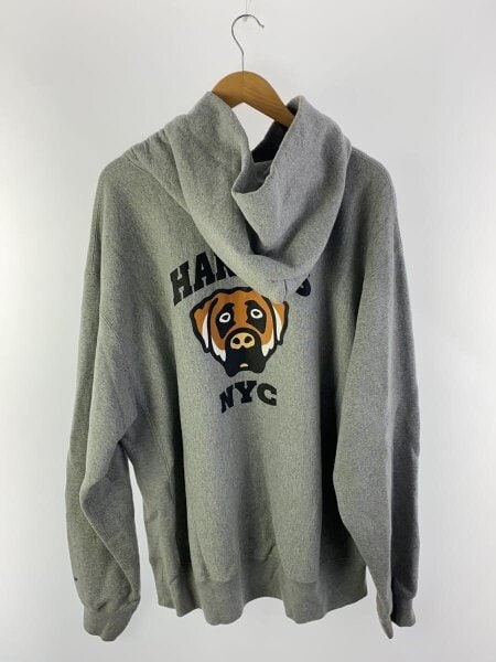 HUMAN MADE(ヒューマンメイド) / パーカー/XXL/コットン/GRY/×VICTOR 