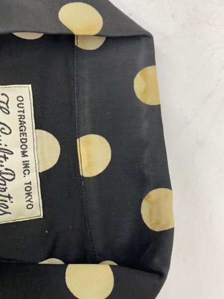 WACKO MARIA(ワコマリア) / 長袖シャツ/S/シルク/BLK/ドット/12AW-DOTS