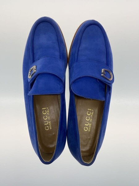 GUCCI(グッチ) / ローファー/37.5/BLU/スウェード/100 0404 | 中古品の 