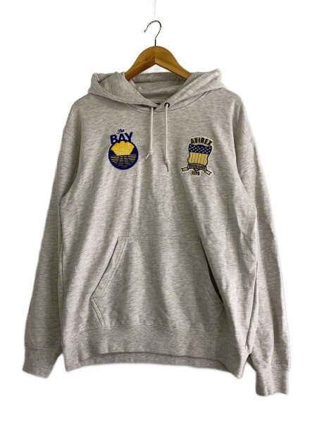 AVIREX(アヴィレックス) / NBA/WARRIORS/スウェット/M/コットン/GRY 