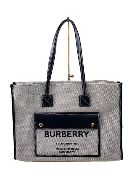 BURBERRY(バーバリー) / トートバッグ/キャンバス/GRY/8044128 