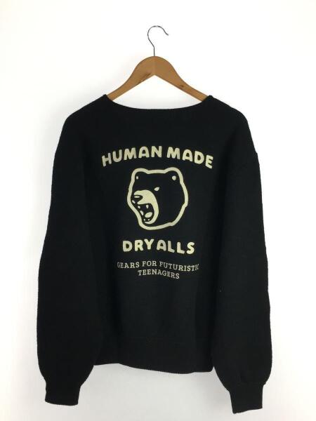 HUMAN MADE(ヒューマンメイド) / カーディガン(厚手)/M/ウール/BLK