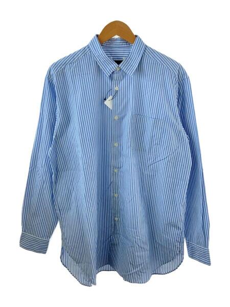 SOPHNET.(ソフネット) / BAGGY LONG SHIRT/長袖シャツ/S/コットン/BLU 