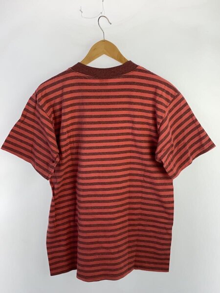 Velva Sheen(ベルバシーン) / Tシャツ/L/コットン/RED/ボーダー | 古着 