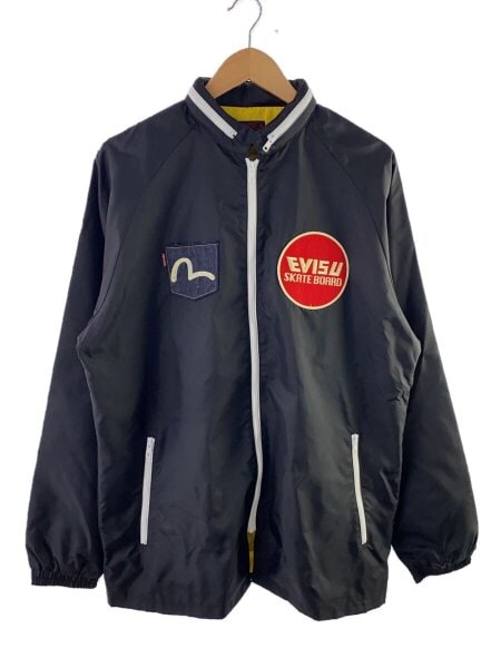 EVISU(エヴィス) / ナイロンジャケット/40/ナイロン/BLK | 古着の販売 