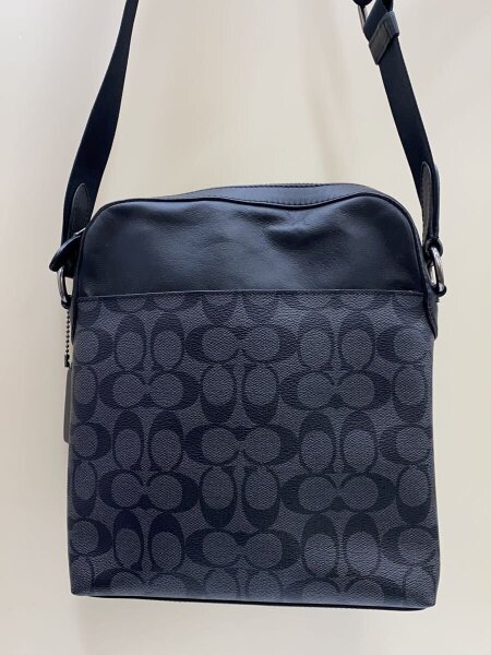 COACH(コーチ) / ショルダーバッグ/PVC/BLK/総柄/F73336// | 中古品の 