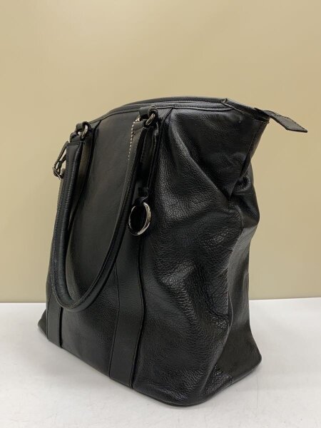 F.CLIO(エフクリオ) / トートバッグ/レザー/BLK/無地 | 中古品の販売 
