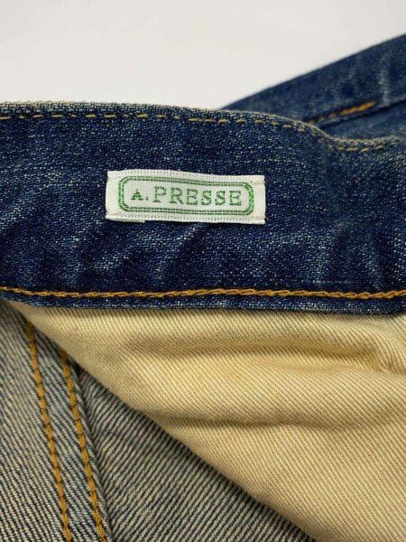 A.PRESSE(アプレッセ) / ボトム/32/デニム/BLU/無地/24sap-04-06h