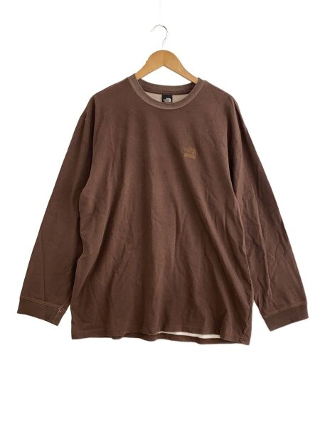 THE NORTH FACE(ザノースフェイス) / 長袖Tシャツ/XL/コットン/BRW 
