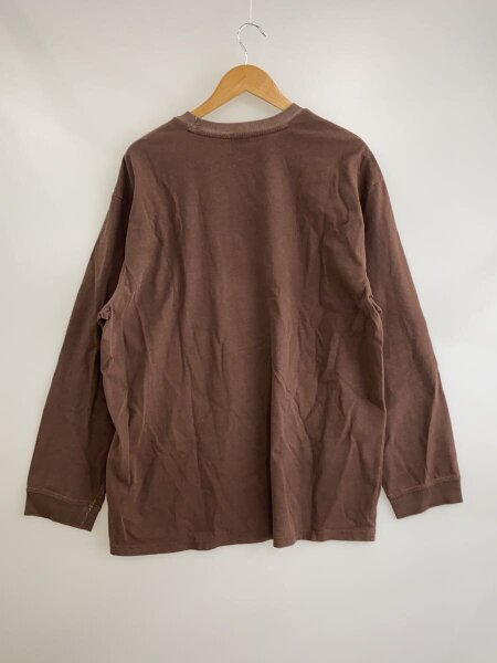 THE NORTH FACE(ザノースフェイス) / 長袖Tシャツ/XL/コットン/BRW 