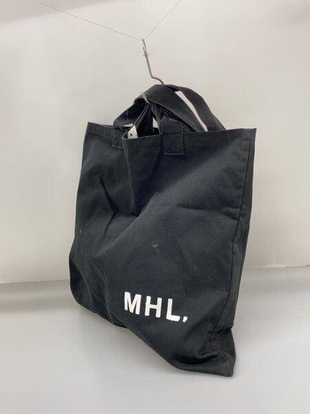 MHL.(エムエイチエル) / トートバッグ/コットン/BLK | 中古品の販売