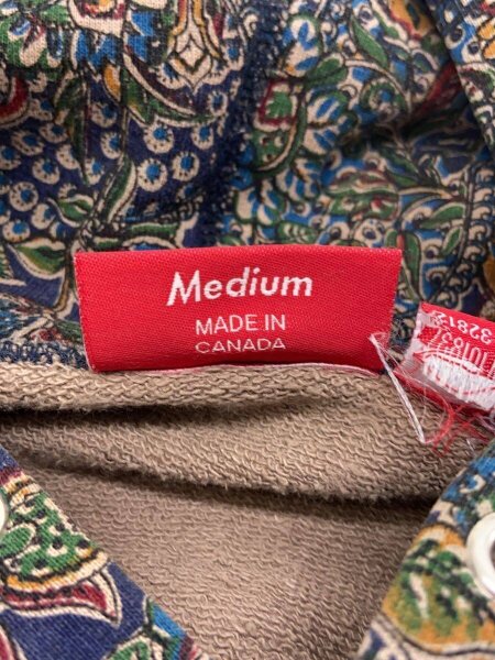Supreme(シュプリーム) / 11aw Paisley Pullover/パーカー/M/コットン 