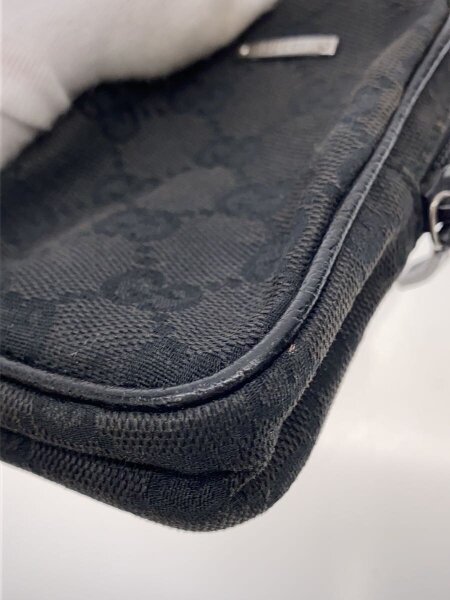 GUCCI(グッチ) / シガレットケース_GGキャンバス/キャンバス/BLK