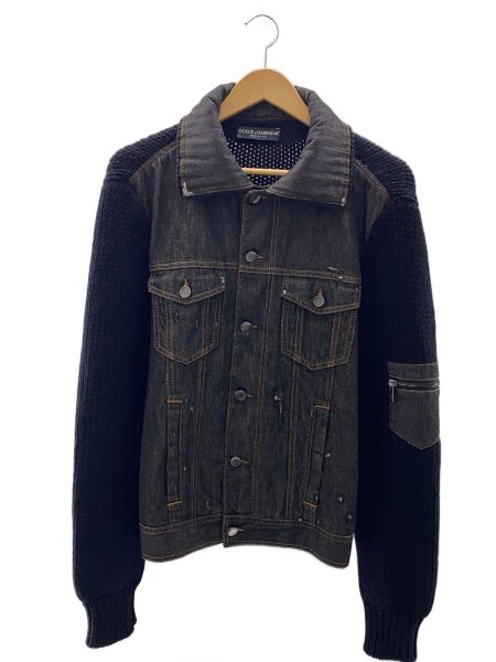 DOLCE&GABBANA(ドルチェアンドガッバーナ) / Gジャン/46/コットン/BLK 