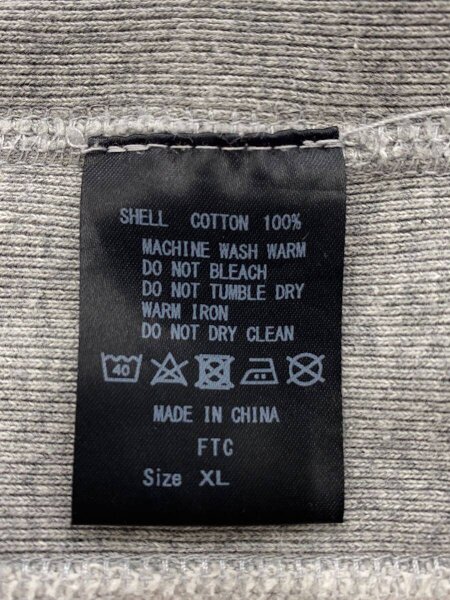 FTC(エフティーシー) / パーカー/XL/コットン/GRY | 古着の販売・通販 