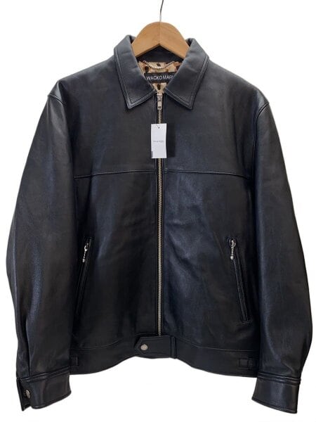 WACKO MARIA(ワコマリア) / シングルライダースジャケット/M/レザー  