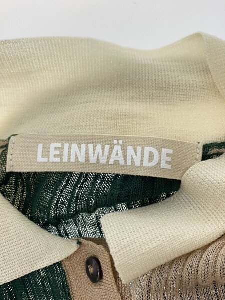 LEINWANDE(ラインヴァンド) / ポロシャツ/FREE/コットン/グリーン 