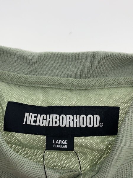 NEIGHBORHOOD(ネイバーフッド) / ポロシャツ/L/コットン/グリーン/無地 