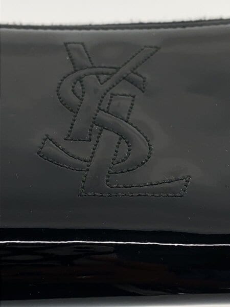 YVES SAINT LAURENT(イヴサンローラン) / 長財布/エナメル/BLK