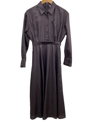 CLANE(クラネ) / CHINTZ LENO CLOTH ONEPIECE/1/BRW/総柄/15112-5052 