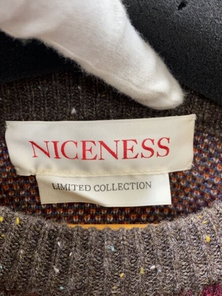 NICENESS(ナイスネス) / 22AW/BANTON/カシミヤニット/FREE/カシミア 