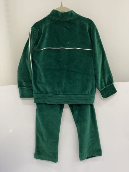 MONCLER(モンクレール) / ジャージセットアップ/100cm/ベロア/GRN/無地 