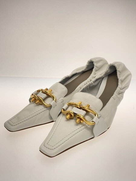 BOTTEGA VENETA(ボッテガヴェネタ) / マダム/パンプス/38/WHT/ホース 