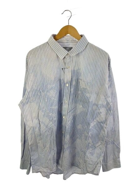 が購入できます Stussy(ステューシー)ストライプ長袖シャツ（赤、青