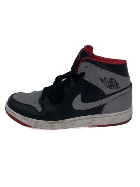 NIKE(ナイキ) / AIR JORDAN 1 MID /ハイカットスニーカー/27.5cm/BLK