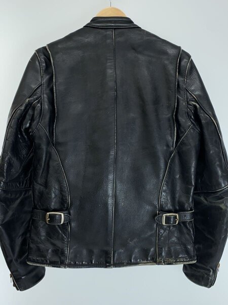 vanson レザー シングルライダース 38 VANSON(バンソン) / シングルライダースジャケット/38/レザー/BLK